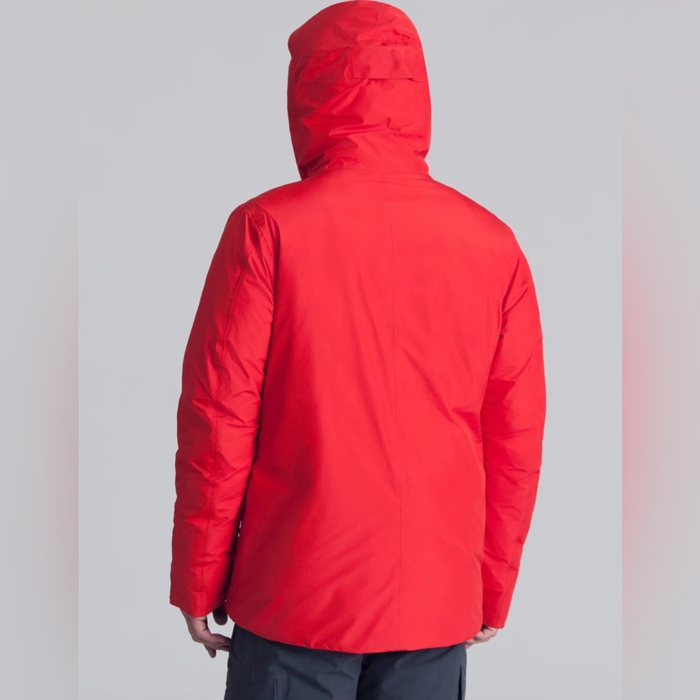 Aether Crest Down Jacket - Red Ski Jacket Medium - image 2